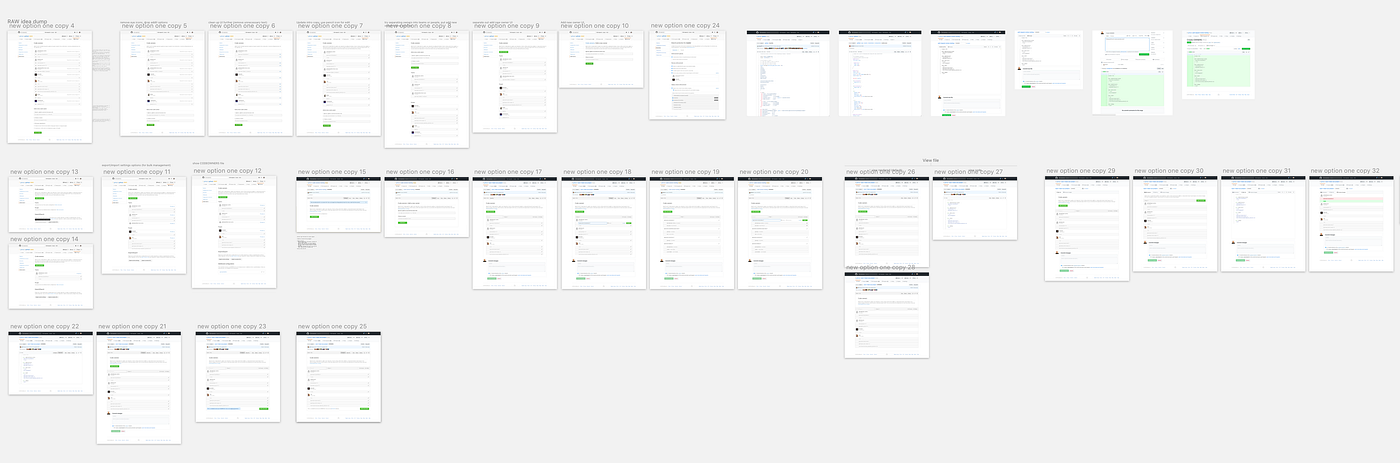 Early exploration of a visual Code Owners configuration interface